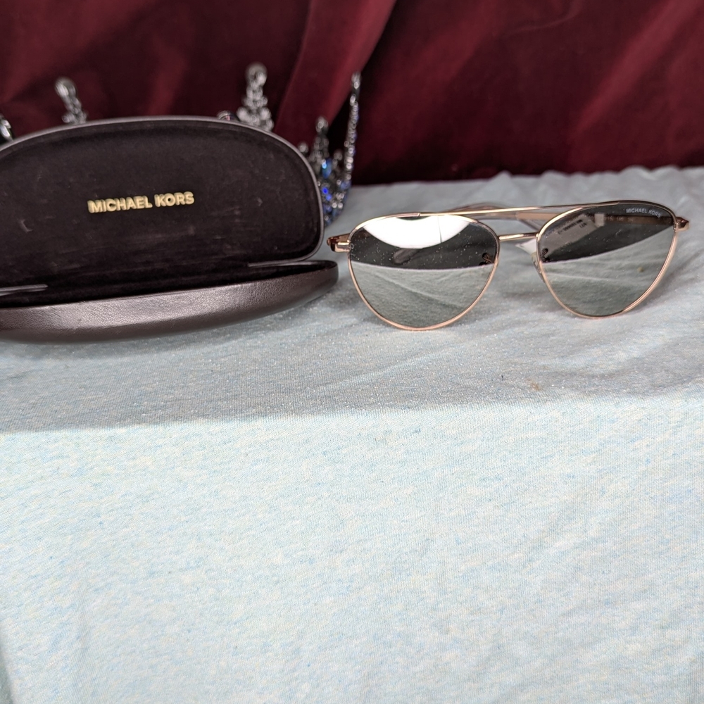 Michael Kors Rose Gold Sunglasses